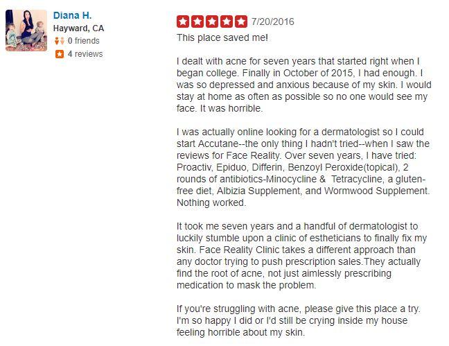 Acne clinic review