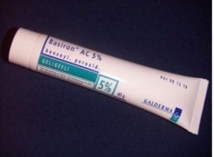 Acne medication - benzoyl peroxide
