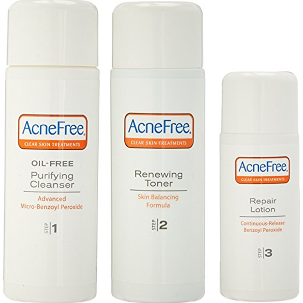 Acnefree packaging