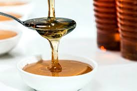 Honey as a natural treatment for acne scabs.