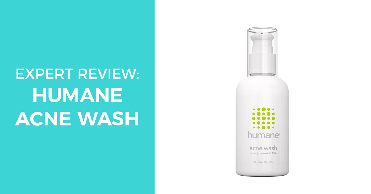 Review on Humane benzoyl peroxide 10% acne wash