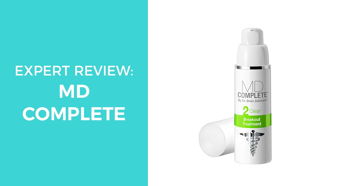 Review of MD Complete breakout acne treatment