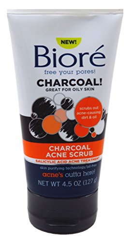 Biore Charcoal Acne Scrub 4.5 Ounce